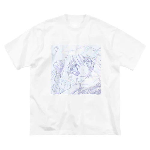 包帯がーる ビッグシルエットTシャツ