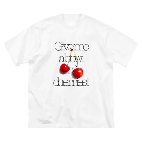 cherry001 ビッグシルエットTシャツ