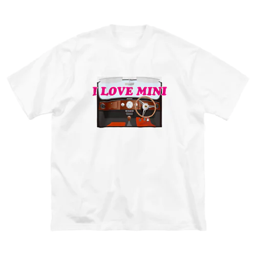 I love mini　アイラブミニ　内装 ビッグシルエットTシャツ