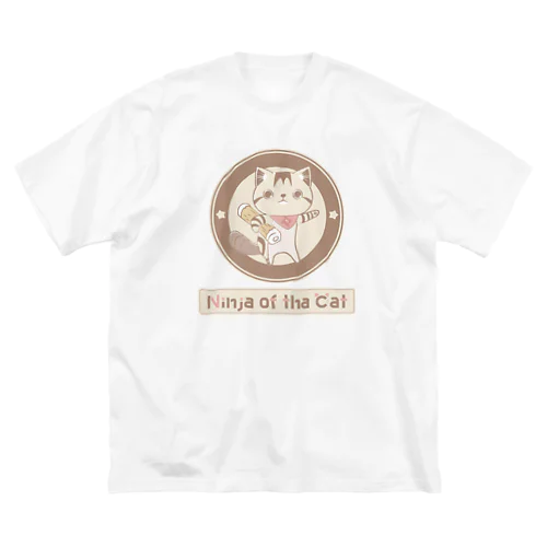 ちくわ ねこ丸 ビッグシルエットTシャツ