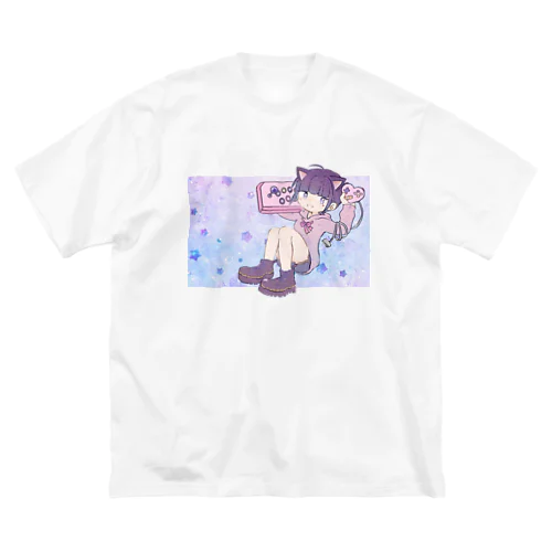 ふぁんしーガール ビッグシルエットTシャツ