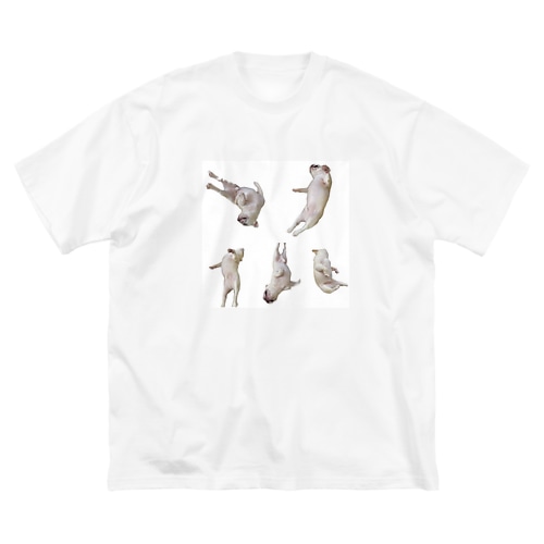 転がる犬 Big T-Shirt