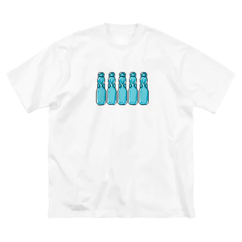 ドット絵　ラムネ5本 Big T-Shirt