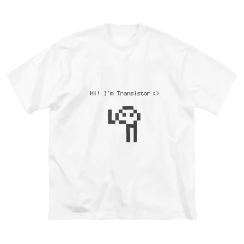 トランジスタちゃん :) ビッグシルエットTシャツ