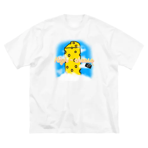 High-Cheese カメラ付き ビッグシルエットTシャツ