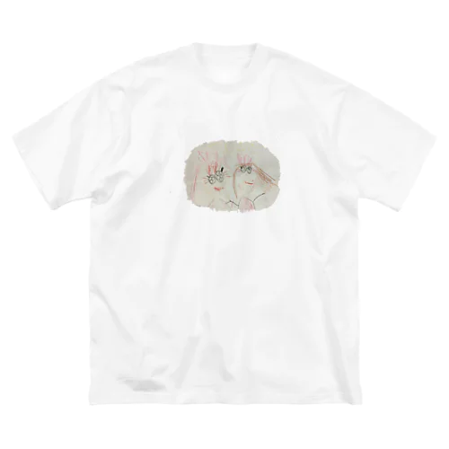 ままとみーたん ビッグシルエットTシャツ