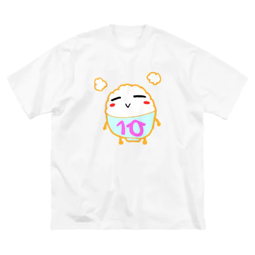 コメ10くんTシャツ ビッグシルエットTシャツ