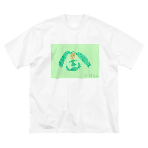 Green ビッグシルエットTシャツ