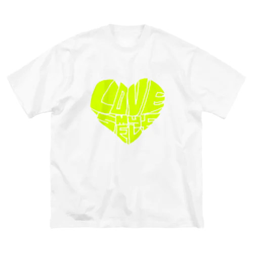 LOVE my SELF (lg) ビッグシルエットTシャツ