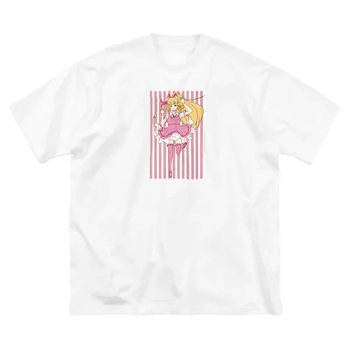 ｶﾞｵｰ!「・ω・)「 ビッグシルエットTシャツ