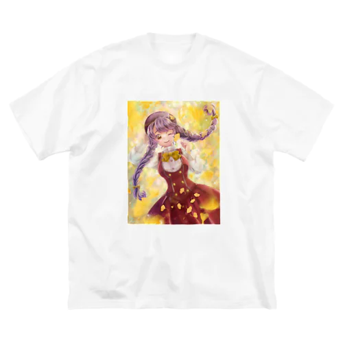 銀杏少女 ビッグシルエットTシャツ