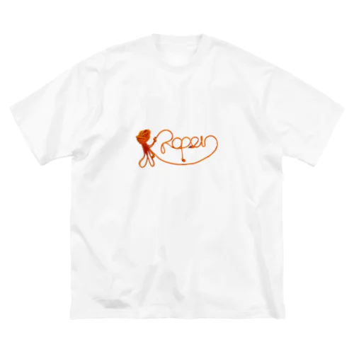 Roper orange ビッグシルエットTシャツ