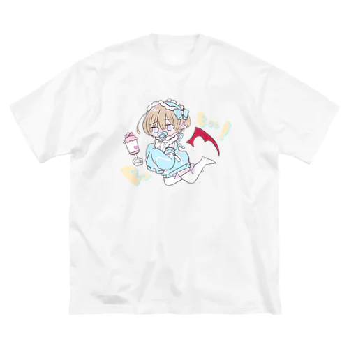 小悪魔ちゃんもおぎゃりたい ビッグシルエットTシャツ