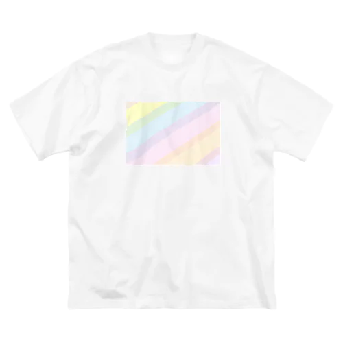 虹がかかる Big T-Shirt