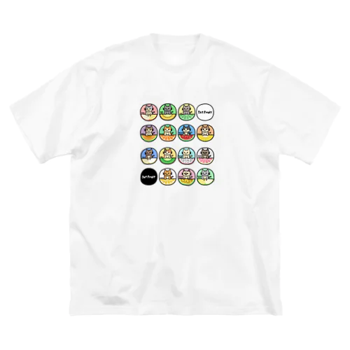 14Cats（フルーツ） Big T-Shirt