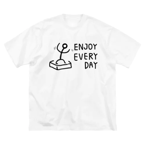 ENJOY EVERYDAY ビッグシルエットTシャツ