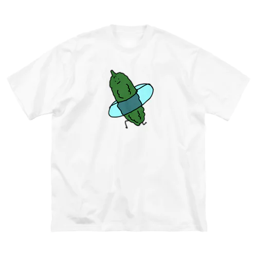 ゴーヤちゃんプール ビッグシルエットTシャツ