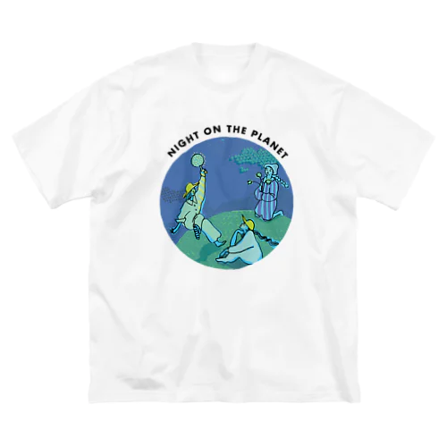 NIGHT ON THE PLANET   ビッグシルエットTシャツ