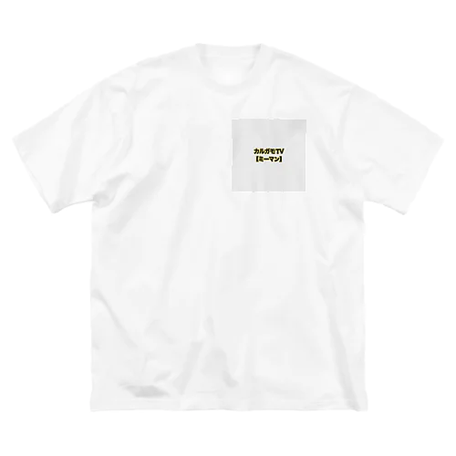 カルガモTV 【後頭部】 루즈핏 티셔츠
