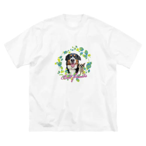 チワバニちゃん(ダブルトーン) ビッグシルエットTシャツ