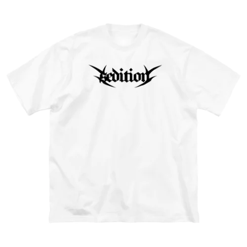 SEDITION(black) ビッグシルエットTシャツ