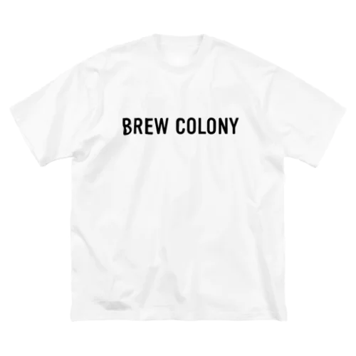 BREW COLONY ロゴ　アイテム ビッグシルエットTシャツ