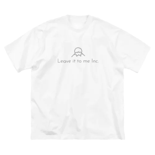 Leave it to me Inc.オリジナルグッズ（グレーロゴ） Big T-Shirt