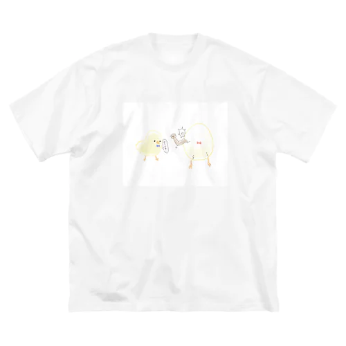 えぐたまくんとえぐぴよくん ビッグシルエットTシャツ