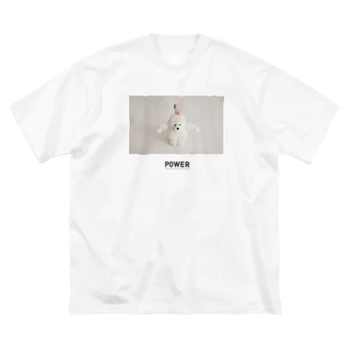 パワーお守り（photo a） ビッグシルエットTシャツ