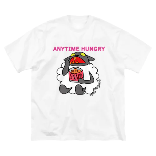 腹ペコひつじ ビッグシルエットTシャツ