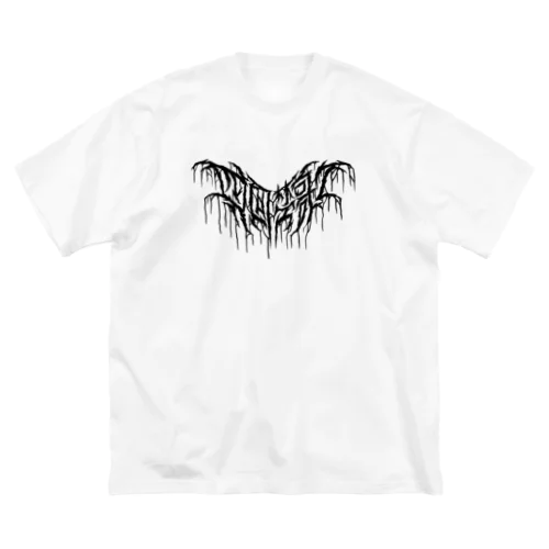 四字熟語 - 四面楚歌 Death Metal Logo デスロゴ ビッグシルエットTシャツ