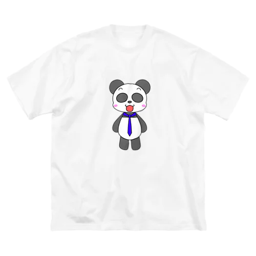 新入社員パンダ ビッグシルエットTシャツ