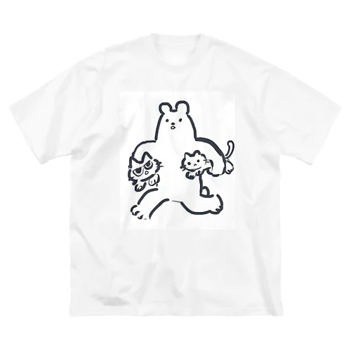 くまま ビッグシルエットTシャツ