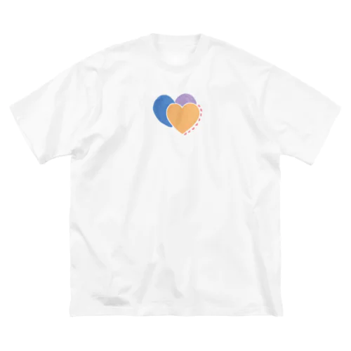 HEART ビッグシルエットTシャツ