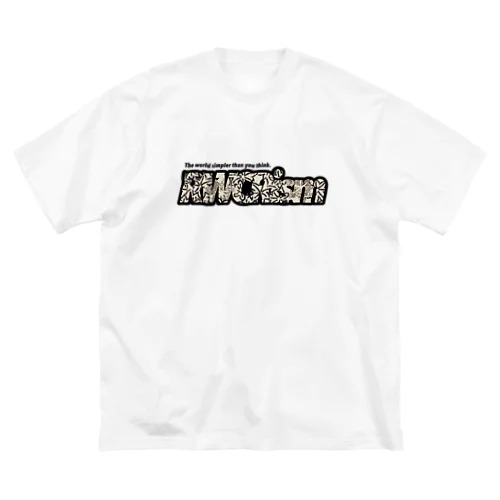 RWCRism 紅葉 WHITE ビッグシルエットTシャツ