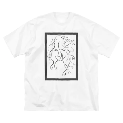 “Line Medusa” ビッグシルエットTシャツ