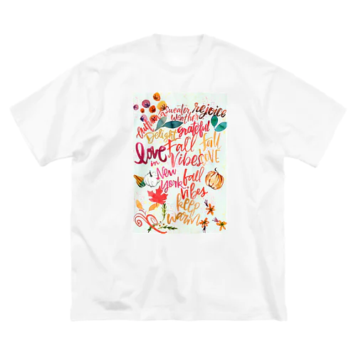 Autumn Mishaps ビッグシルエットTシャツ