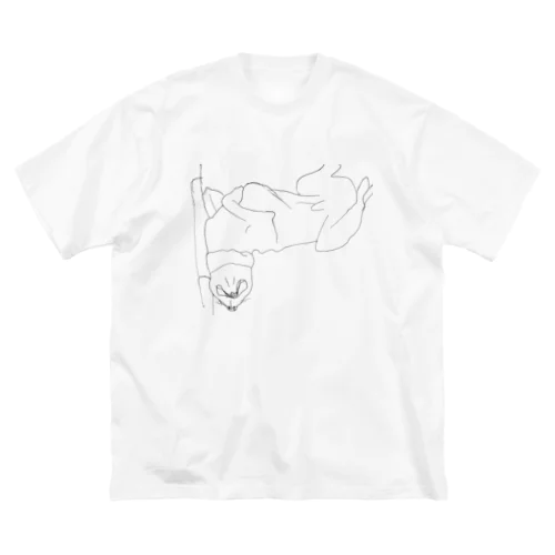 しらっＴ（お狐） ビッグシルエットTシャツ