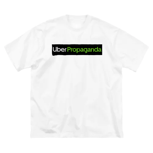 Uber Propagaoda box logo ビッグシルエットTシャツ