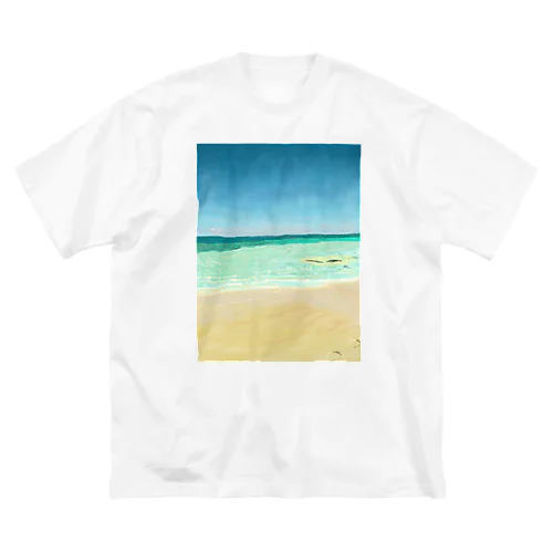 久米島の海の絵。 Big T-Shirt