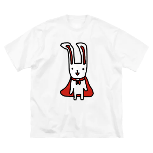 正義のうさぎ ビッグシルエットTシャツ