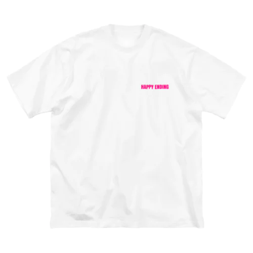 PINK ビッグシルエットTシャツ