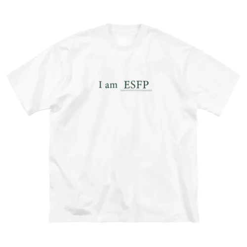 MBTIシャツ（ESFP） ビッグシルエットTシャツ