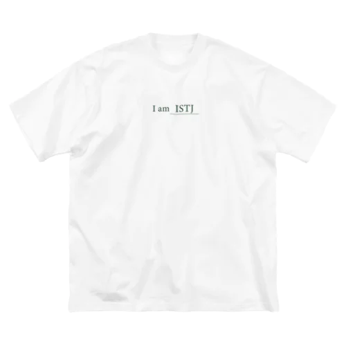 MBTI(ISTJ)Tシャツ Big T-Shirt