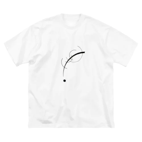 Free Curve to the Point ビッグシルエットTシャツ