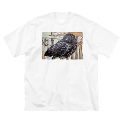 カラスのハッピー Big T-Shirt