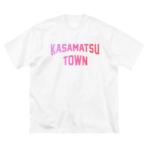 笠松町 KASAMATSU TOWN ビッグシルエットTシャツ