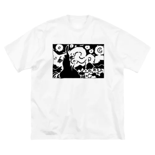 星月夜（ほしづきよ、英語: The starry night） ビッグシルエットTシャツ