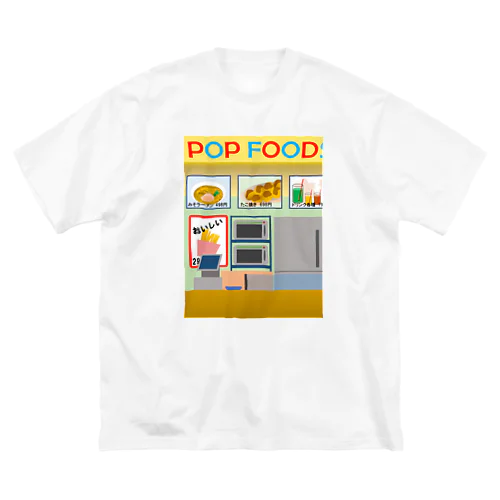 フードコート ビッグシルエットTシャツ