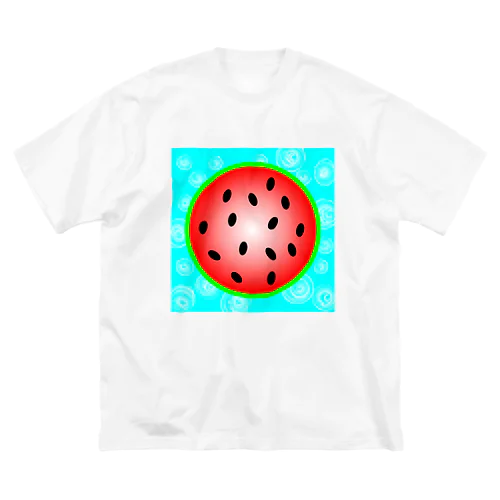 すいか ビッグシルエットTシャツ